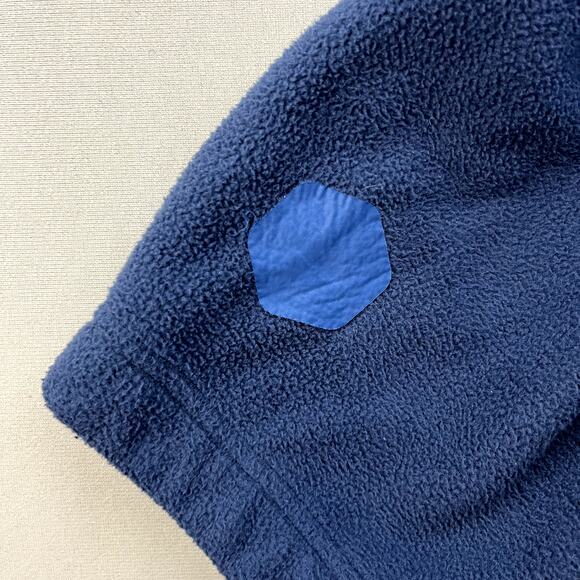 Duluth Shoreman Fleece Jacket Mens Large Blue Windproof Workwear Utility Outdoor - Picture 6 of 10